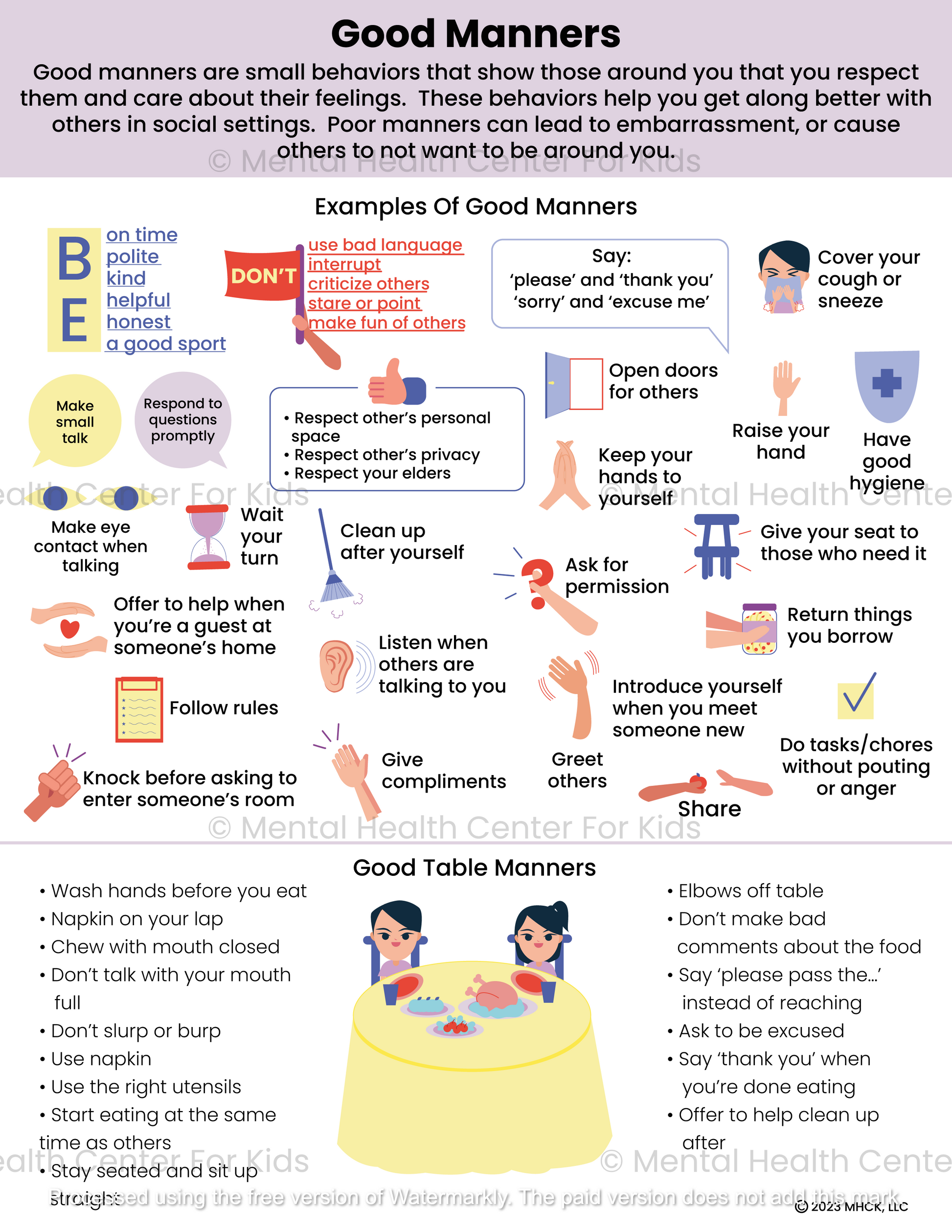 all-about-good-manners-mental-health-center-kids for Free Printable Good Manners Worksheets Pdf All About Good Manners β Mental Health Center Kids for Free Printable Good Manners Worksheets Pdf