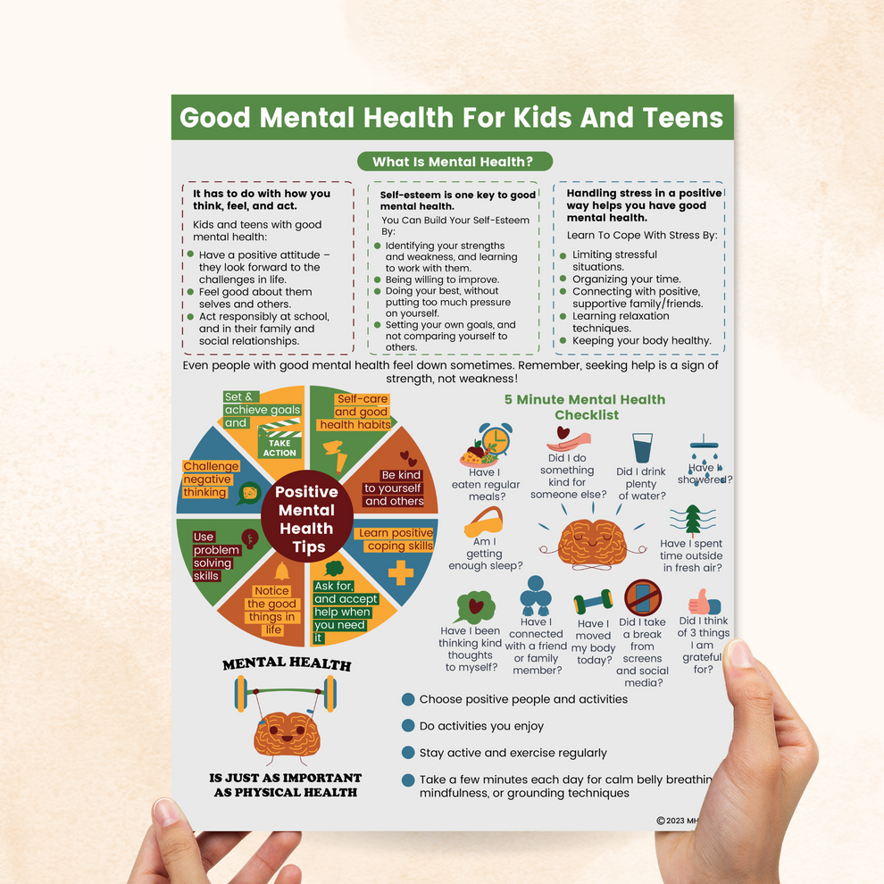 Good Mental Health for Kids and Teens – Mental Health Center Kids