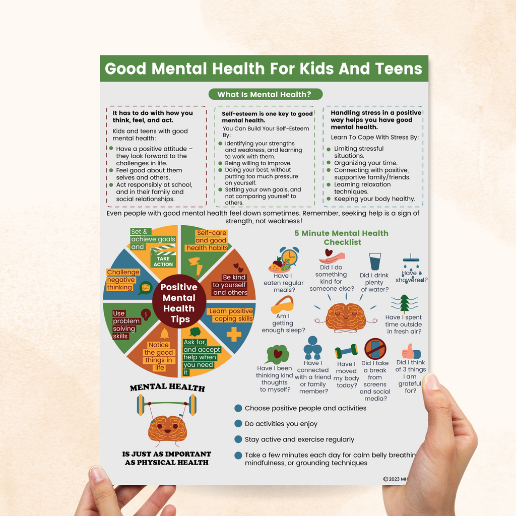 Good Mental Health for Kids and Teens