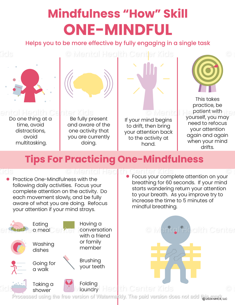 DBT One-Mindfully Mindfulness 