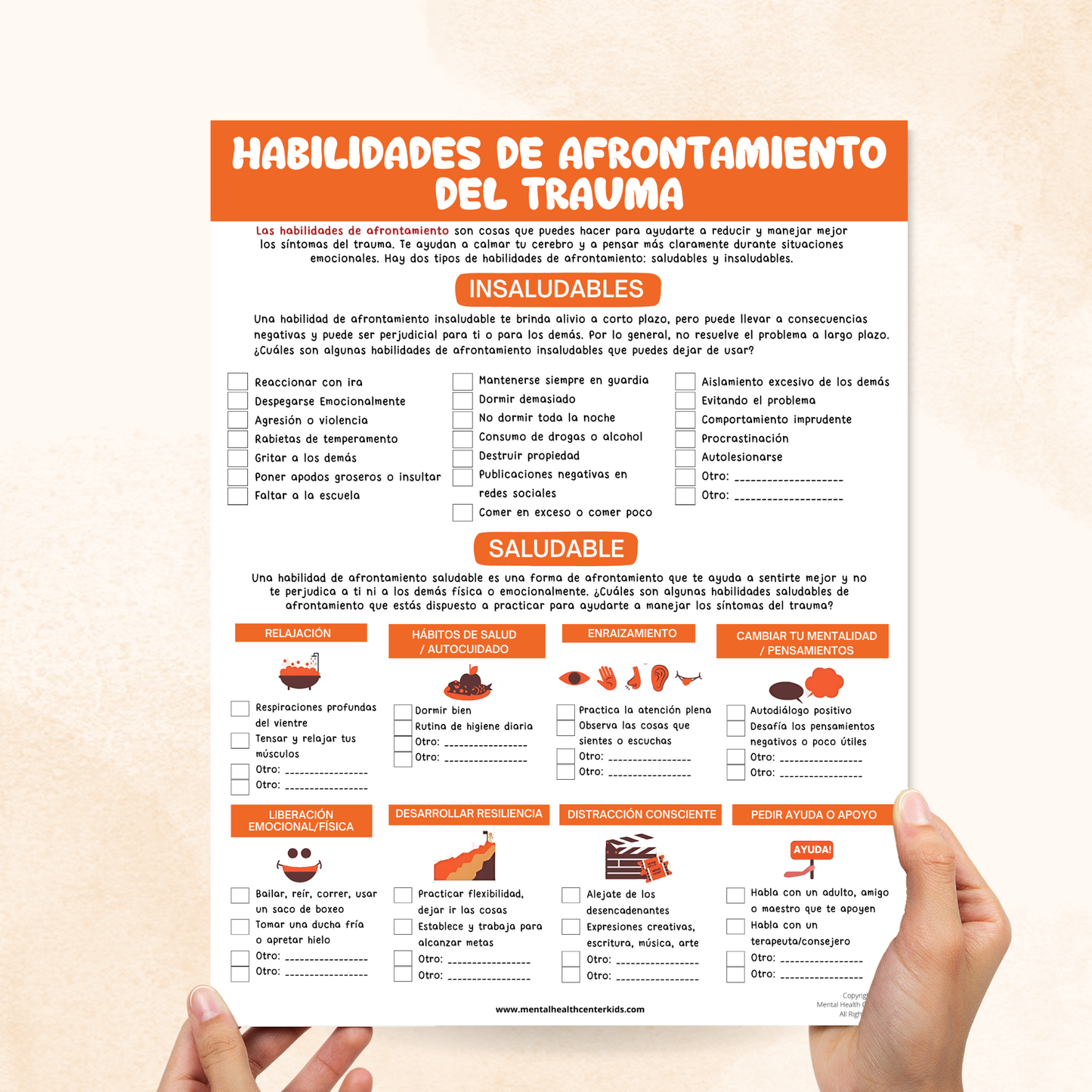 Habilidades De Afrontamiento Del Trauma 