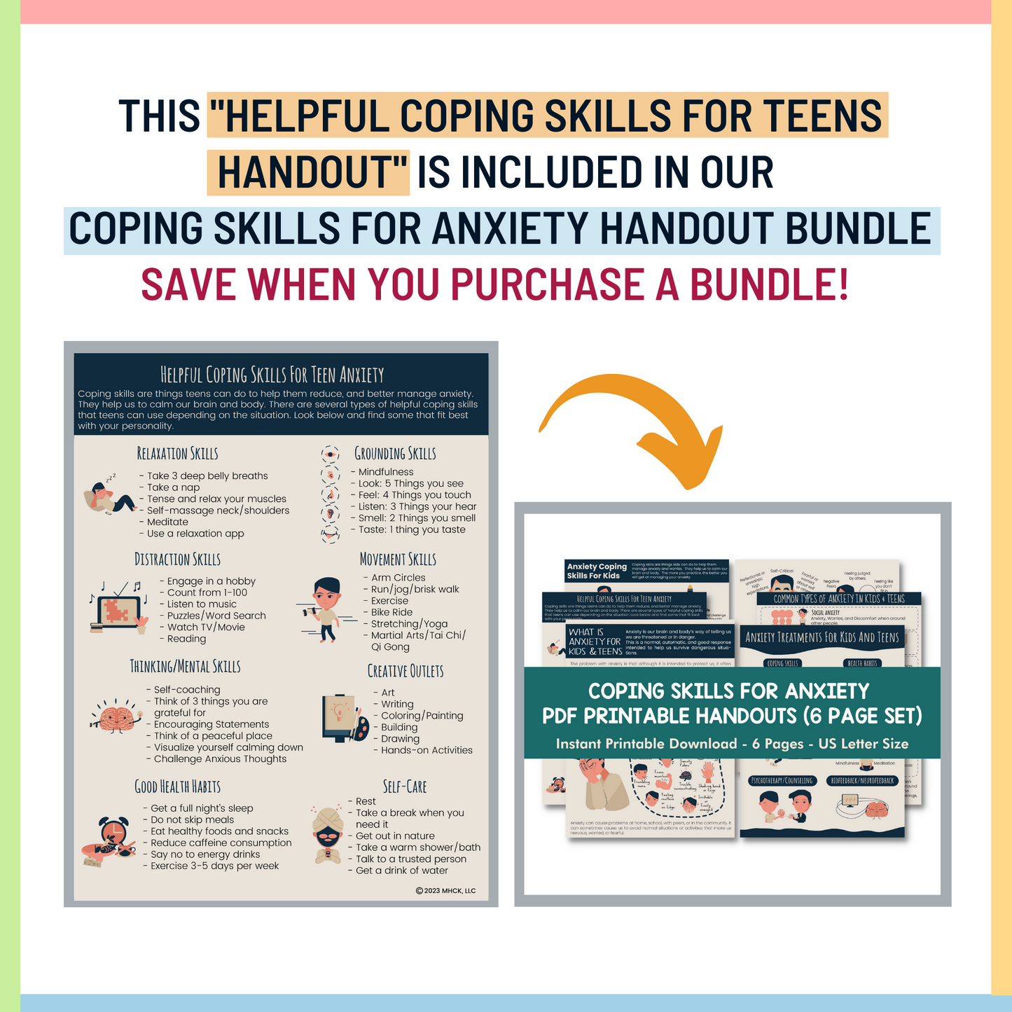 Helpful Coping Skills for Teen Anxiety