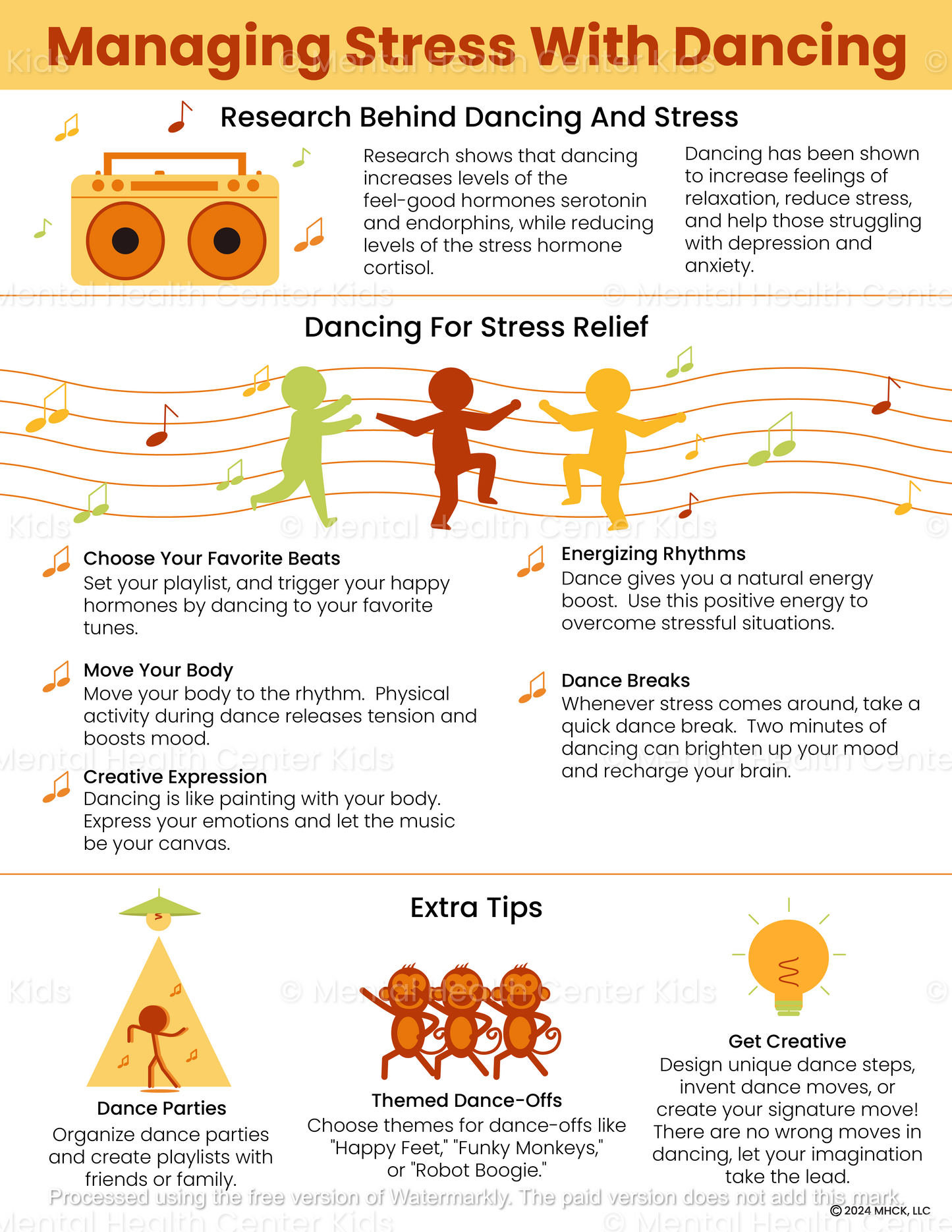 managing stress with dancing 