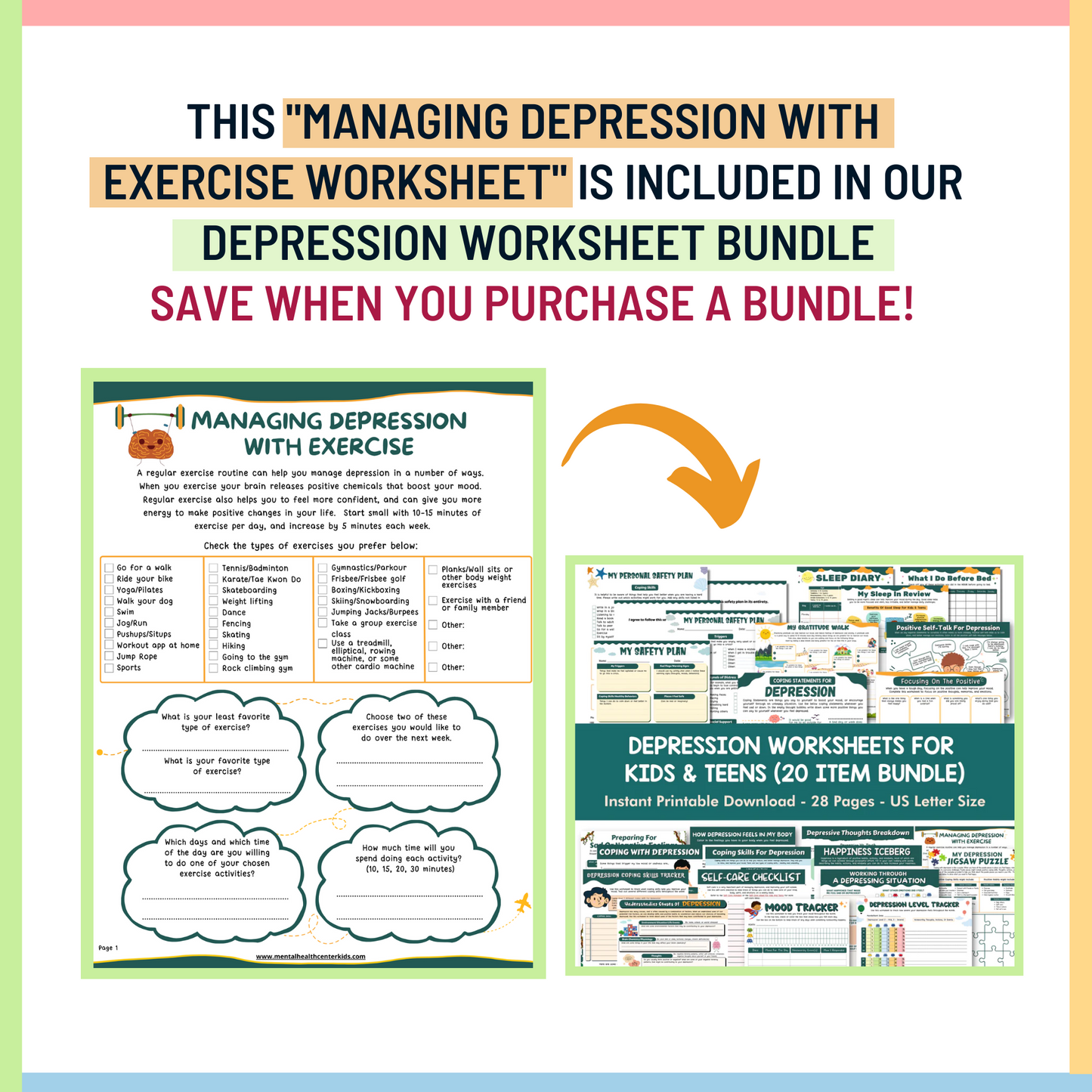 Managing Depression with Exercise
