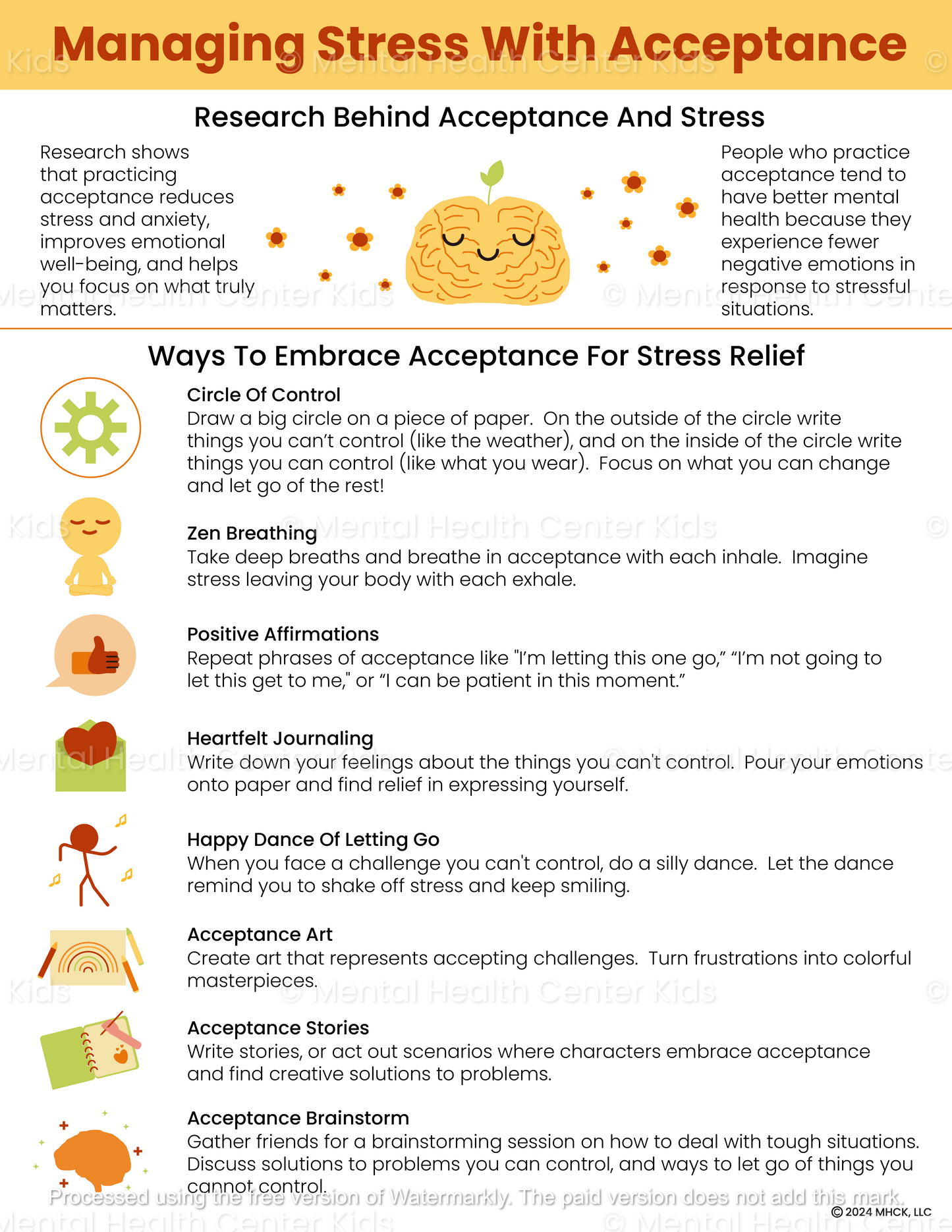 managing stress with acceptance pdf handout