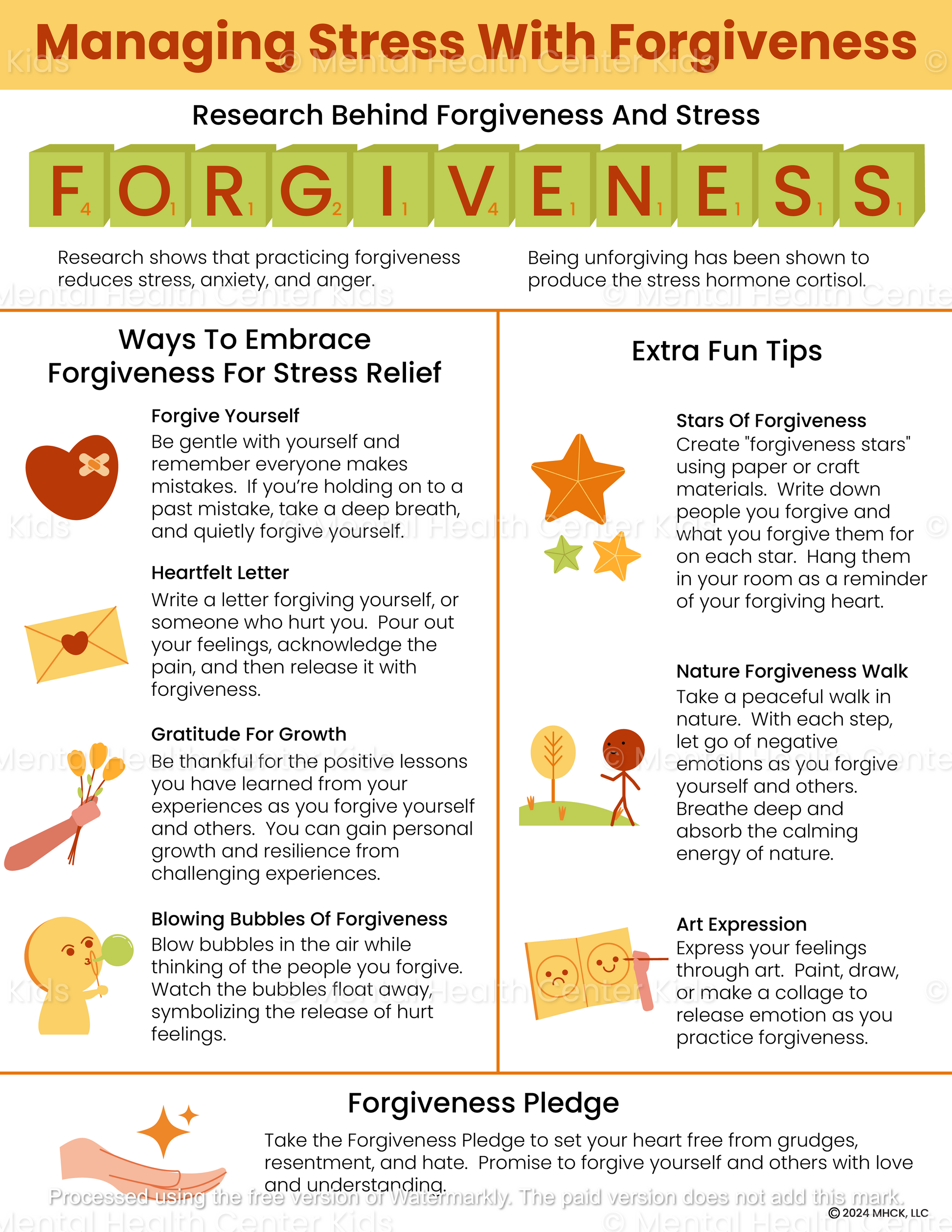 managing stress with forgiveness