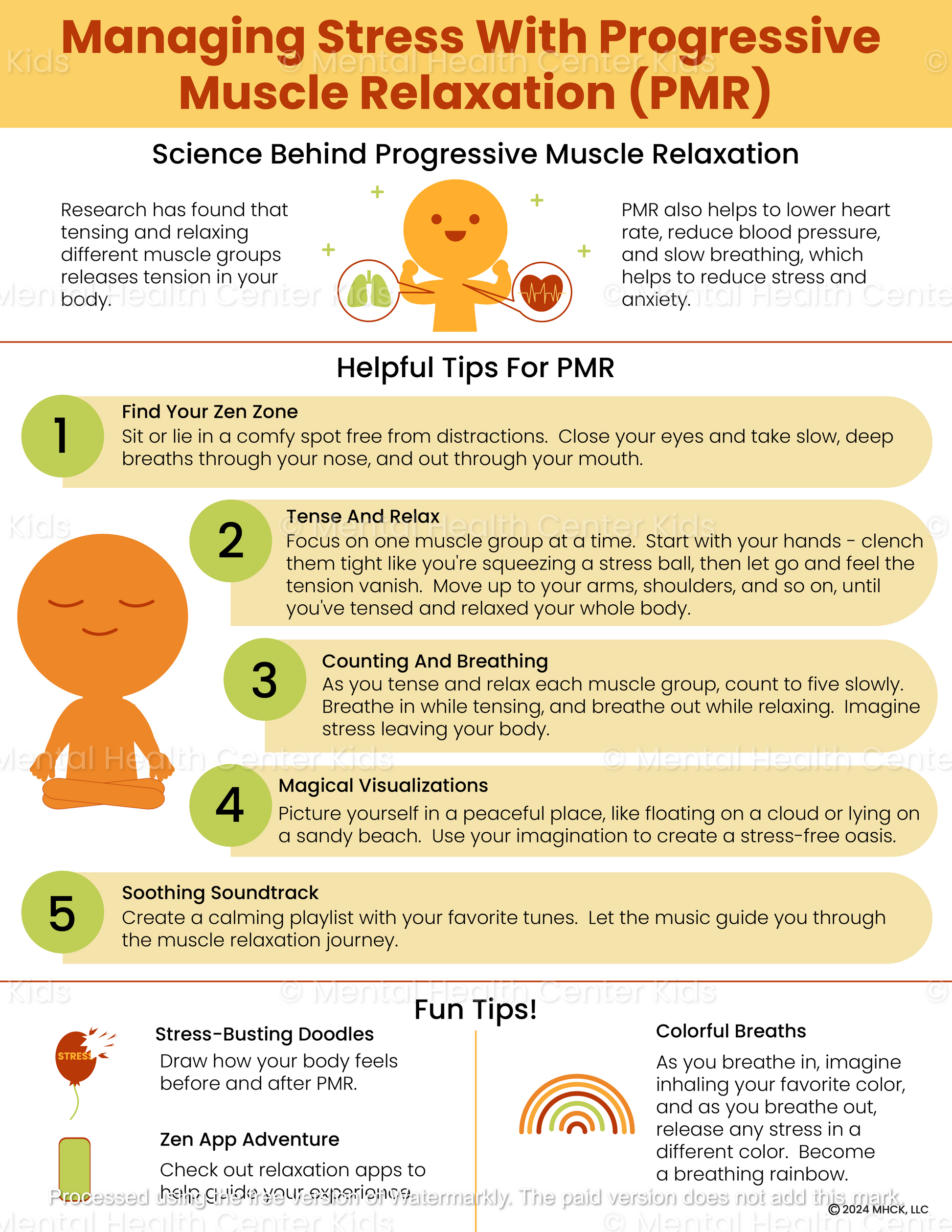 managing stress with progressive muscle relaxation pdf handout