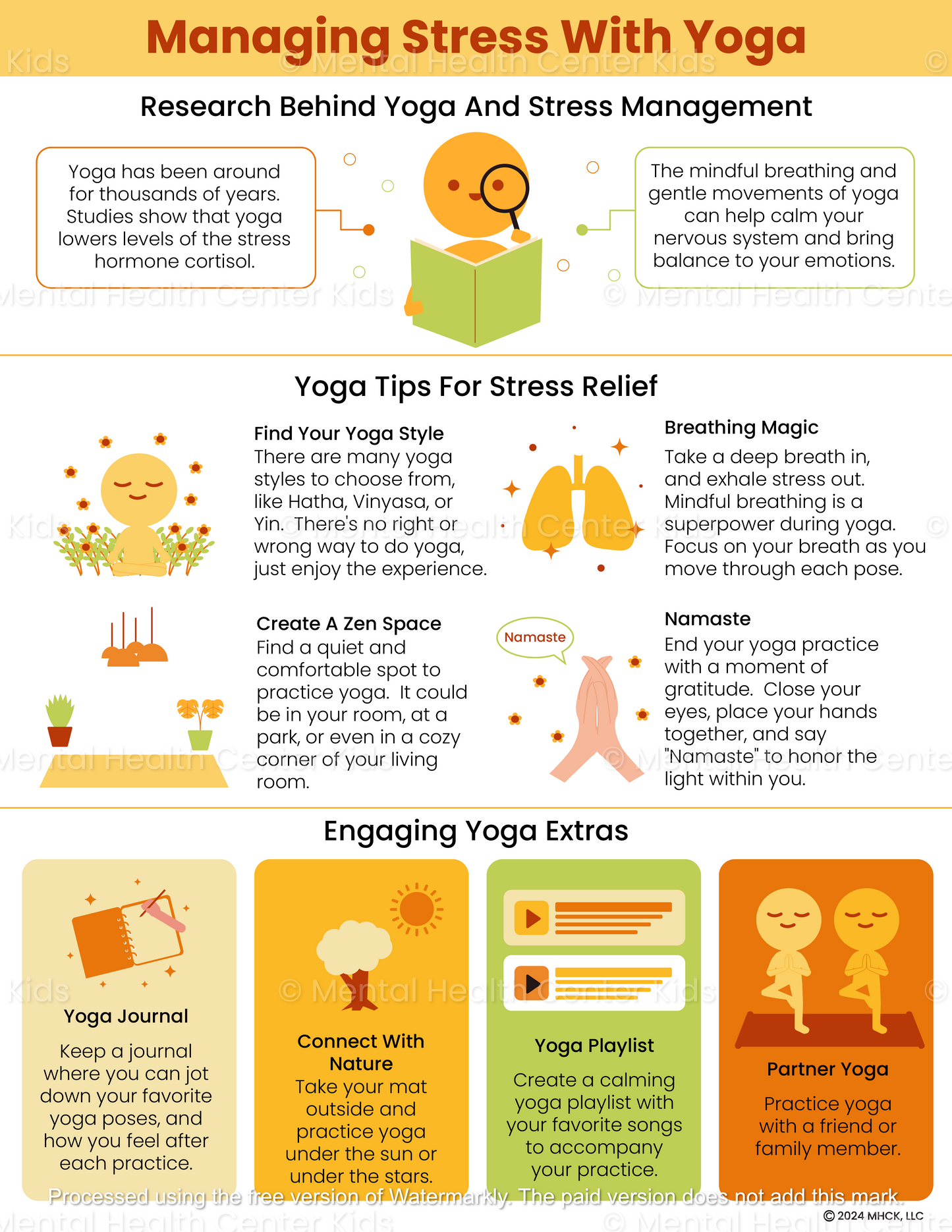 managing stress with yoga 