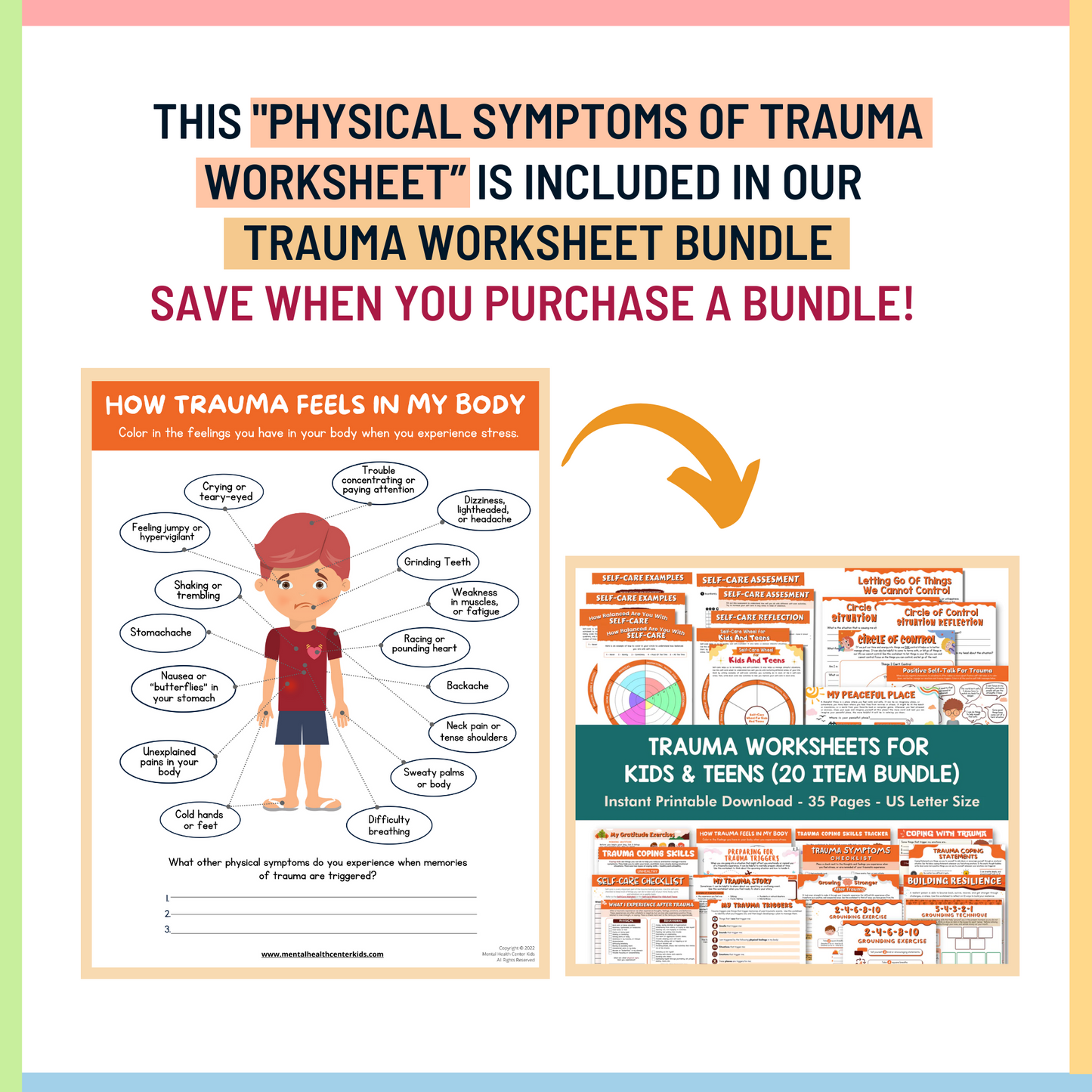 Physical Symptoms of Trauma