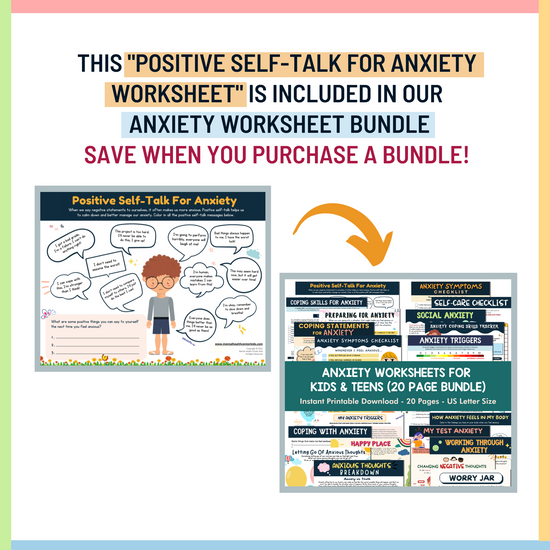 Positive Self-Talk for Anxiety – Mental Health Center Kids