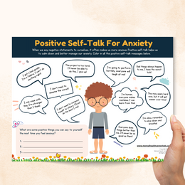 Positive Self-Talk for Anxiety – Mental Health Center Kids