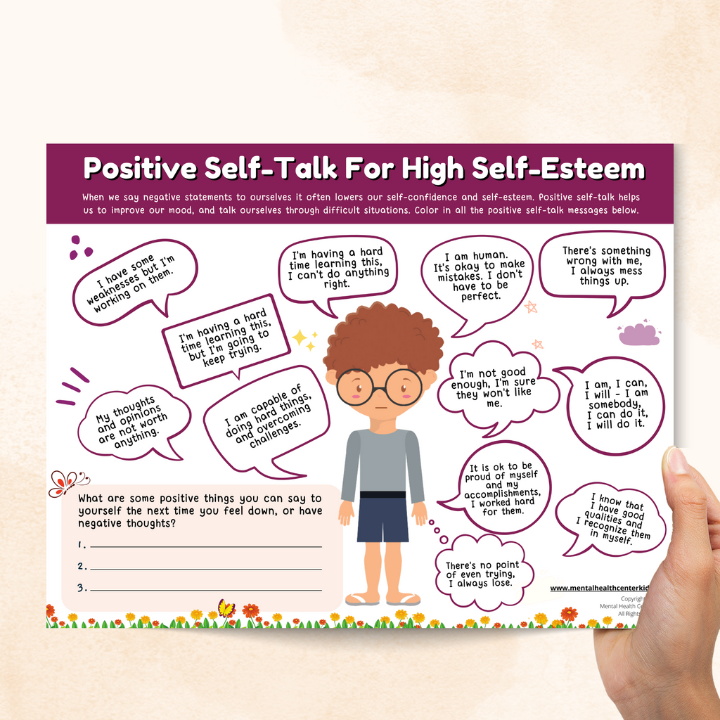 Positive Self-Talk for High Self-Esteem