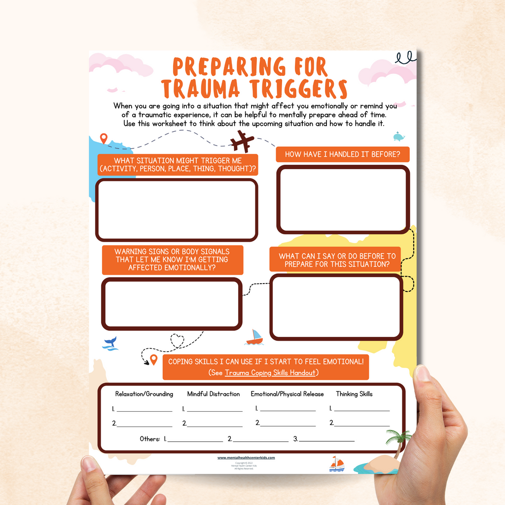 Trauma Triggers Worksheet