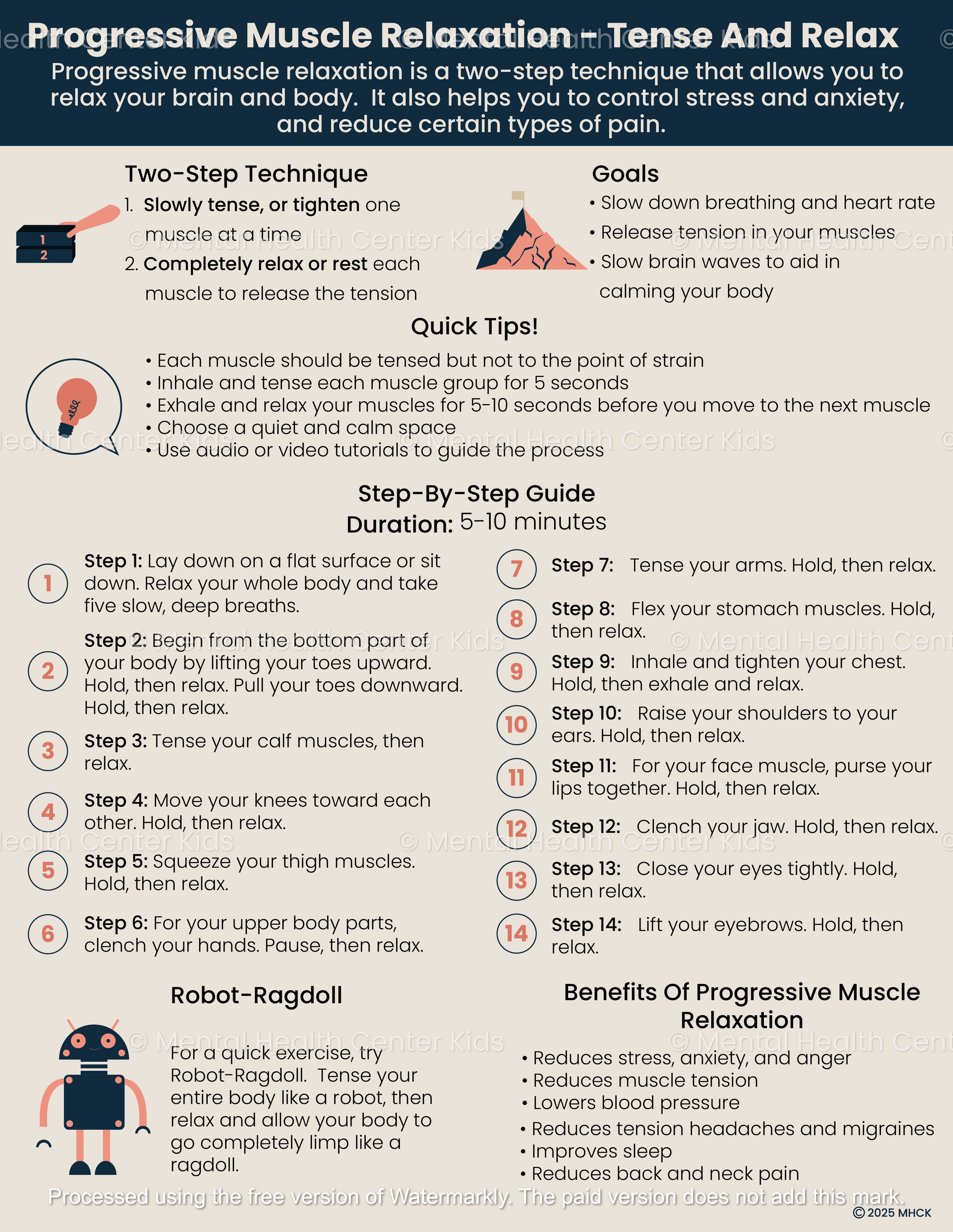 progressive muscle relaxation pdf