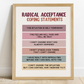 Radical Acceptance Coping Statements