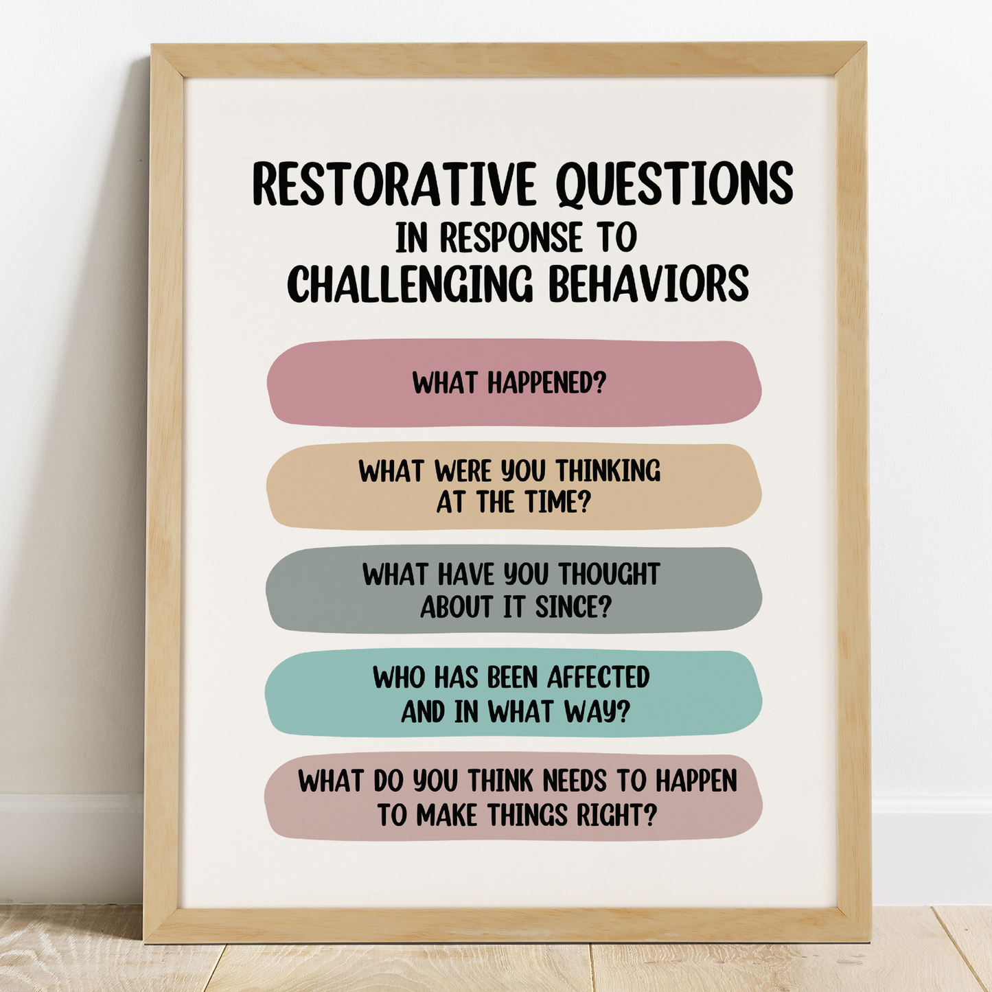 Restorative Questions