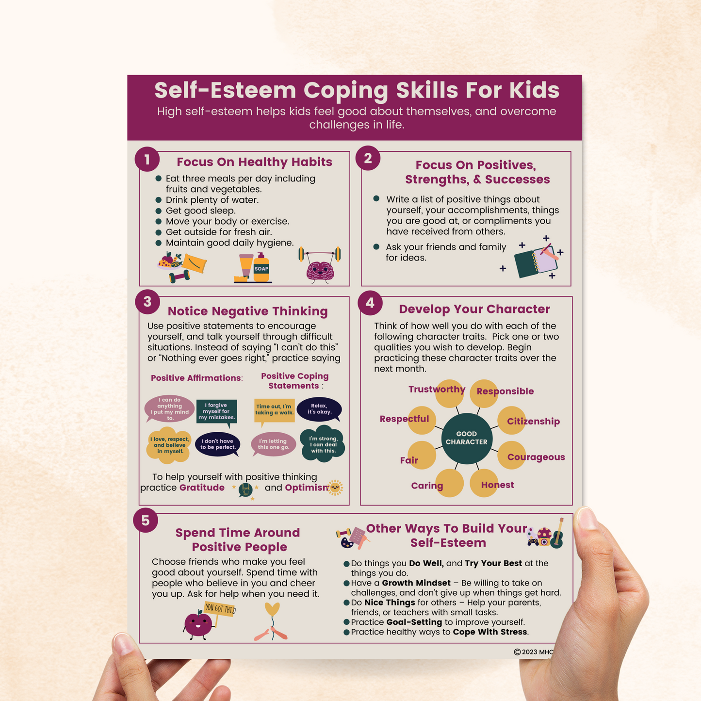 Self-Esteem Coping Skills for Kids