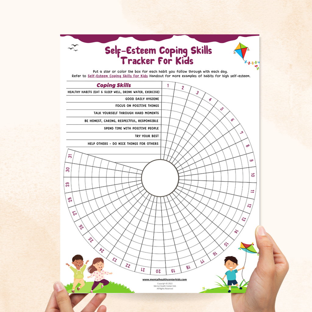 self esteem worksheets