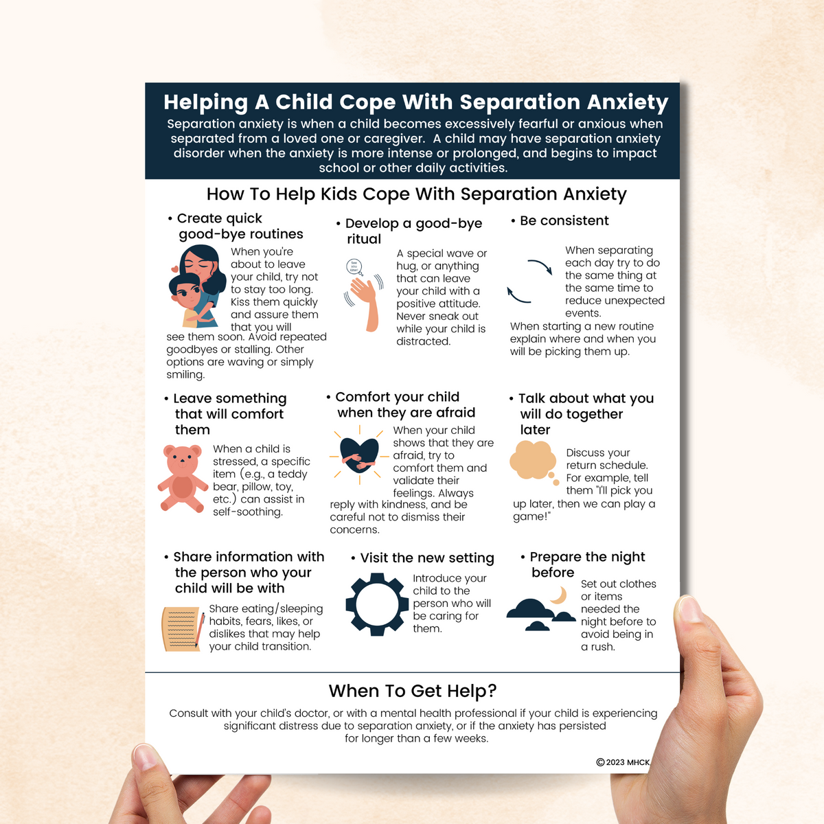 Separation Anxiety Coping Skills – Mental Health Center Kids
