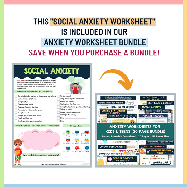 Social Anxiety – Mental Health Center Kids