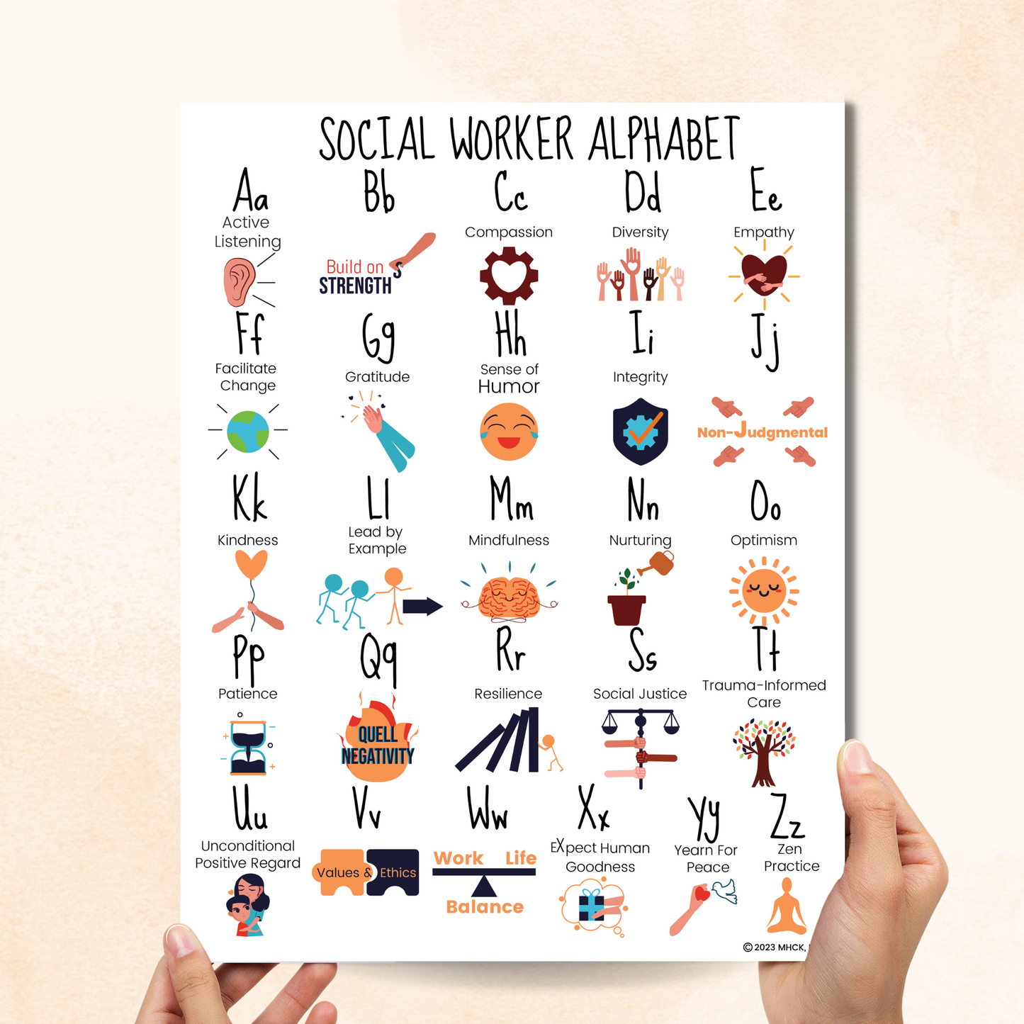 Social Worker Alphabet