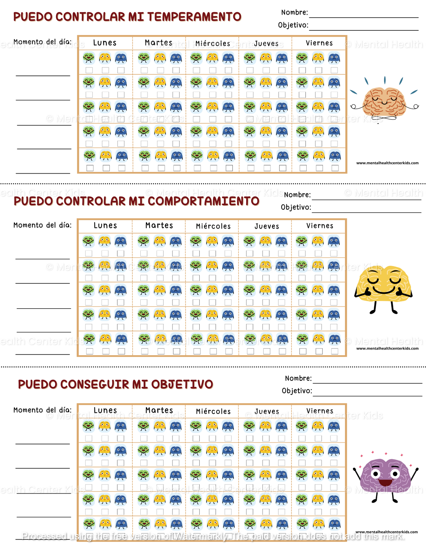 Spanish Weekly Anger Tracker