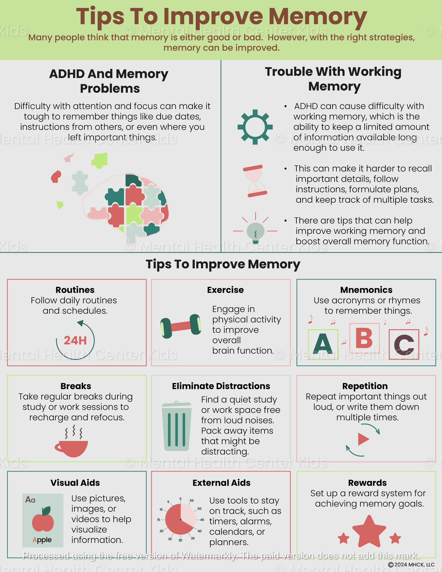 tips to improve memory