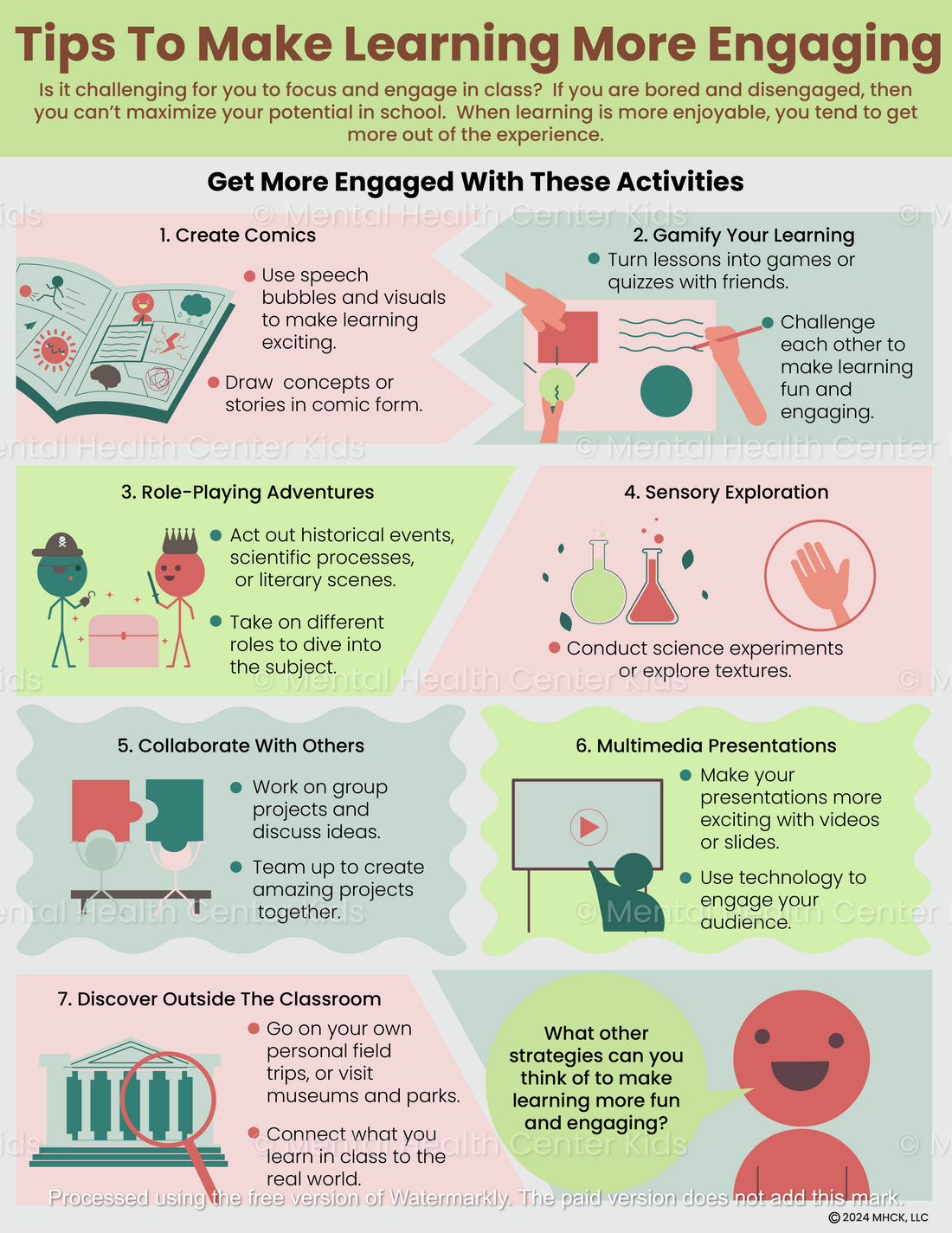 Tips To Make Learning More Engaging – Mental Health Center Kids