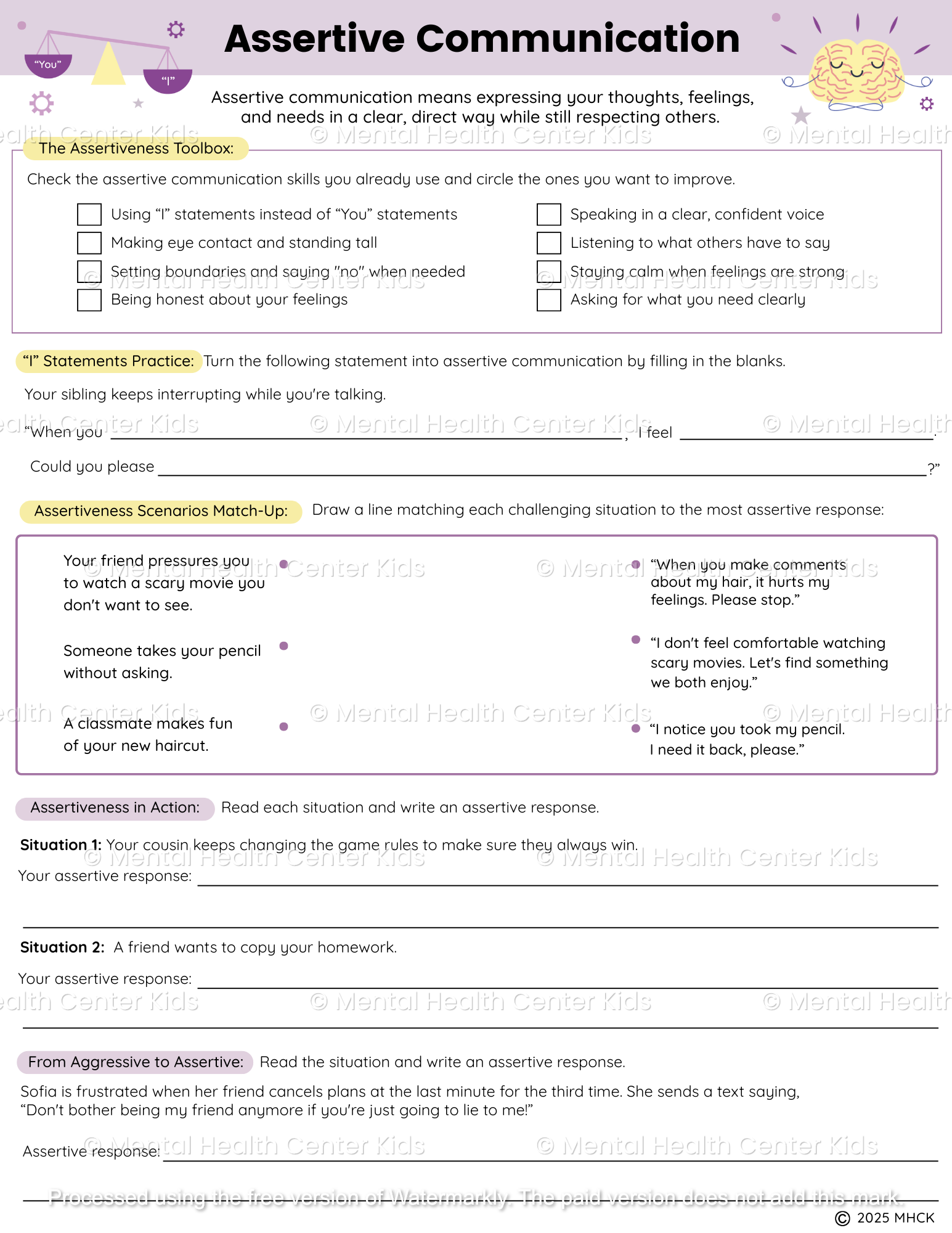 assertive communication 
