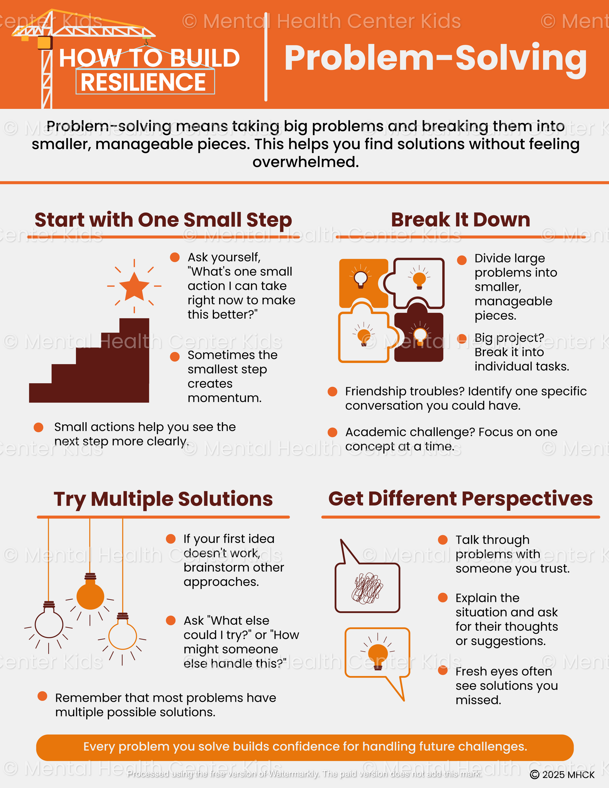 resilience building activities