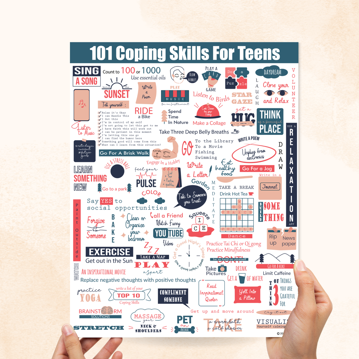 Coping Skills for Teens (PDF) – Mental Health Center Kids