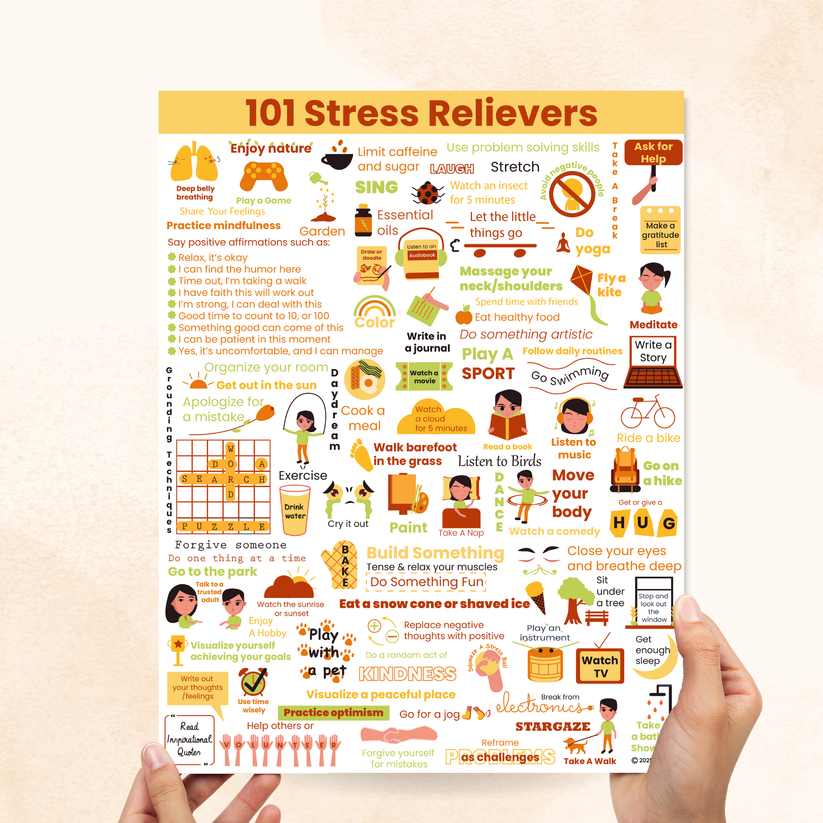 Stress Relief Activities for Kids & Teens – Mental Health Center Kids
