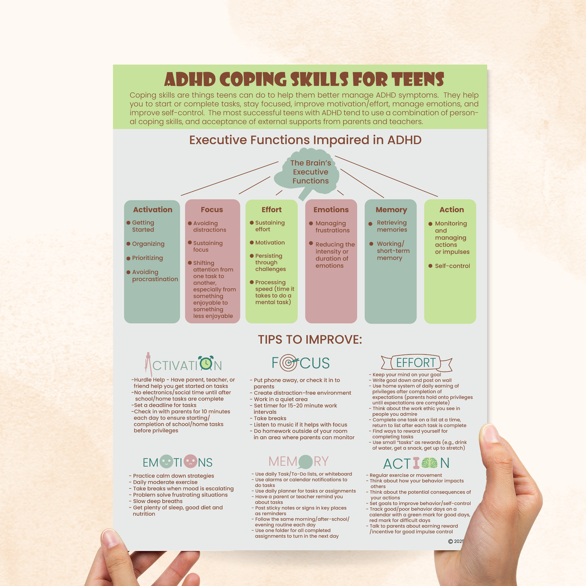 ADHD Coping Skills for Teens – Mental Health Center Kids