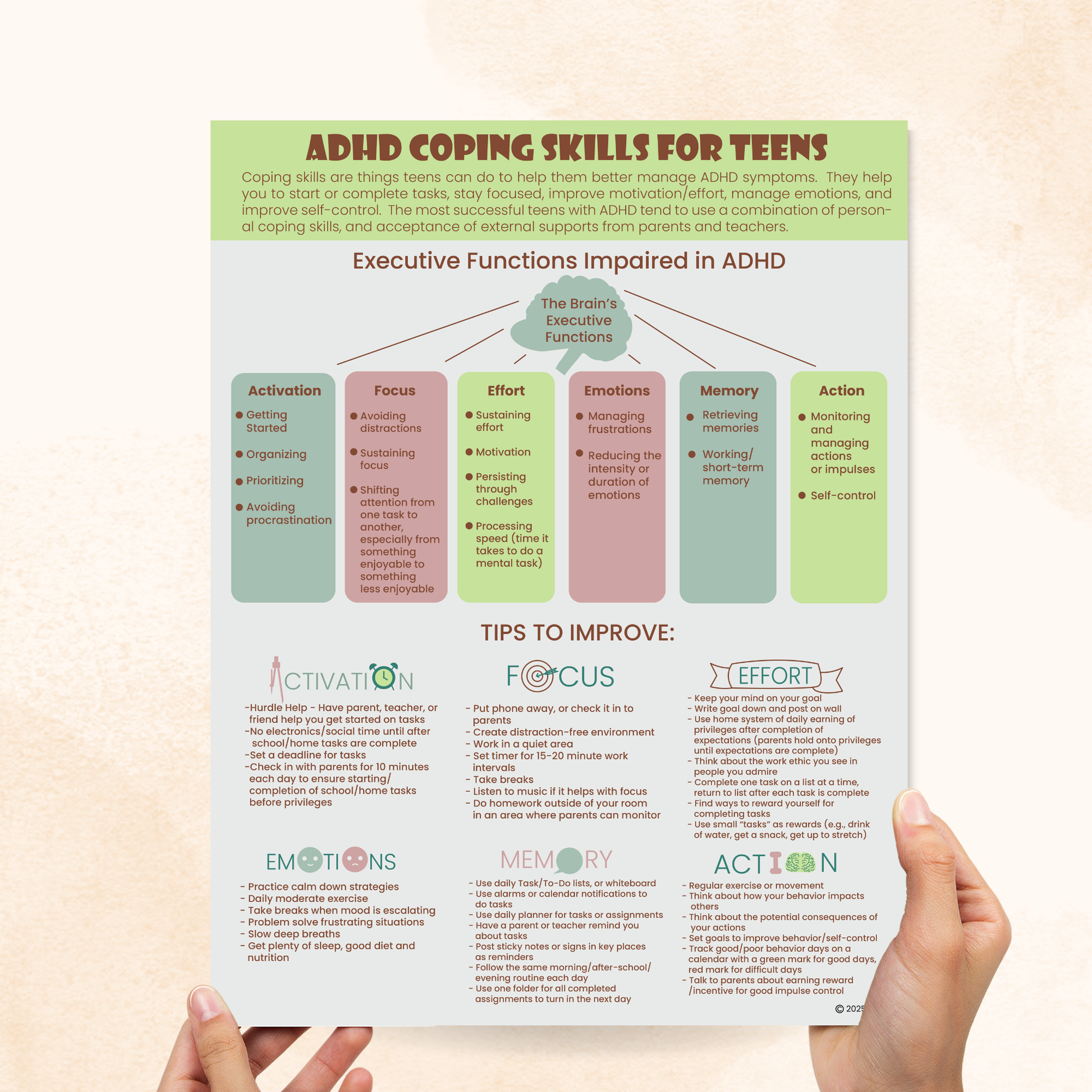 ADHD Coping Skills for Teens