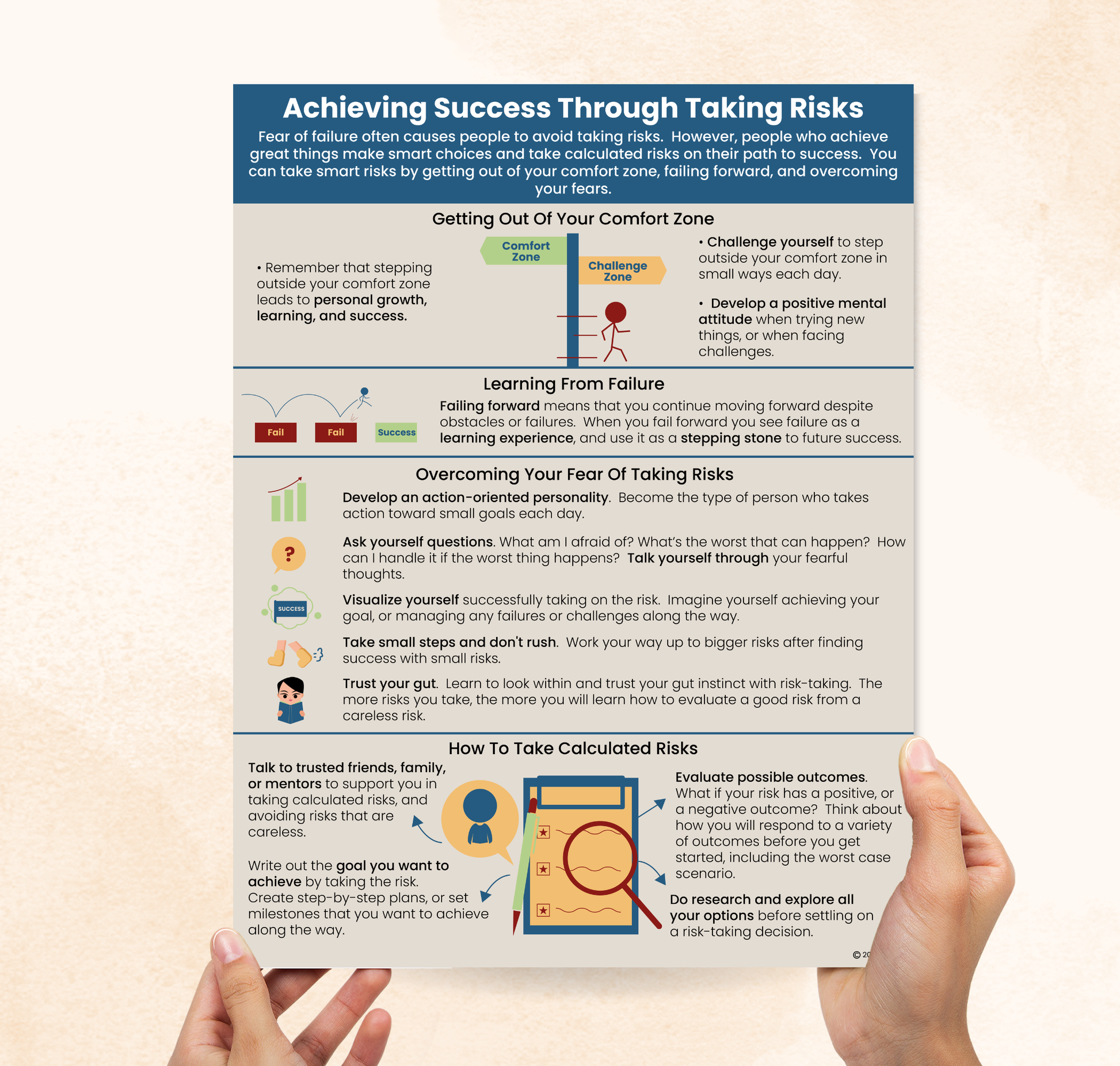 All About Taking Risks For Success