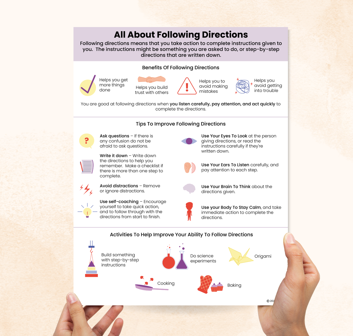 All About Following Directions