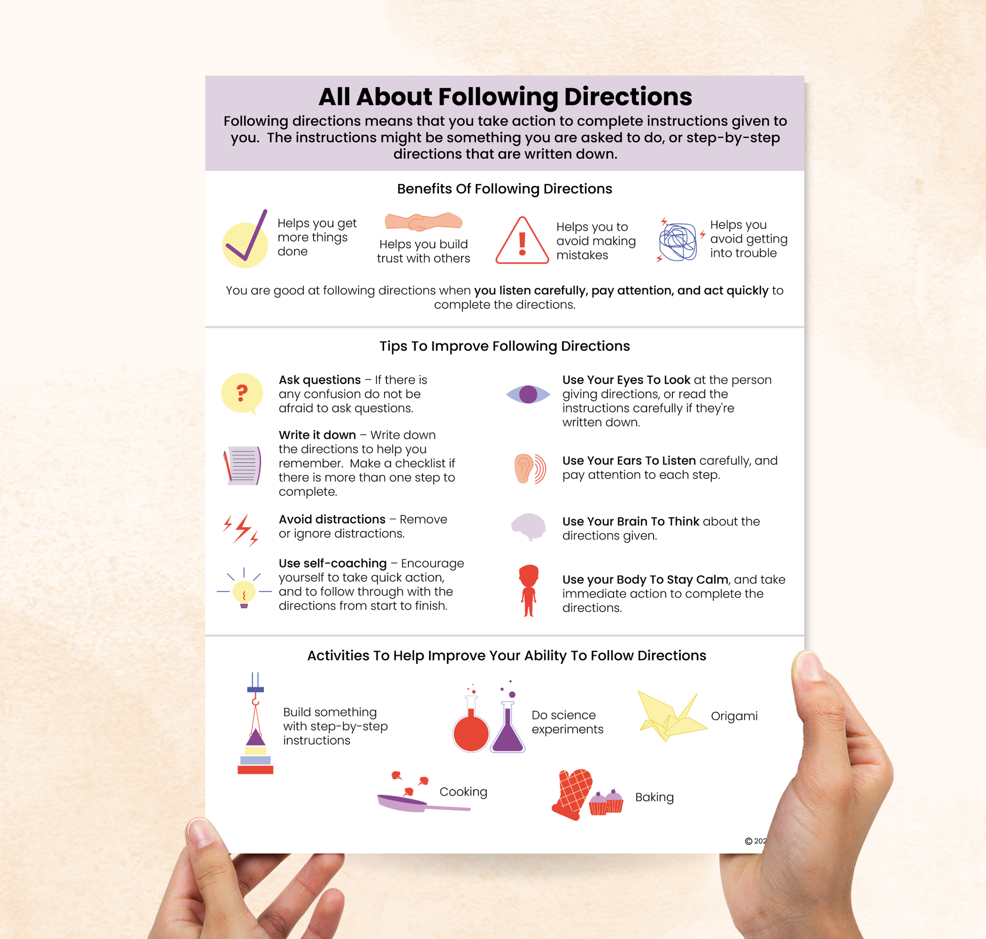 All About Following Directions