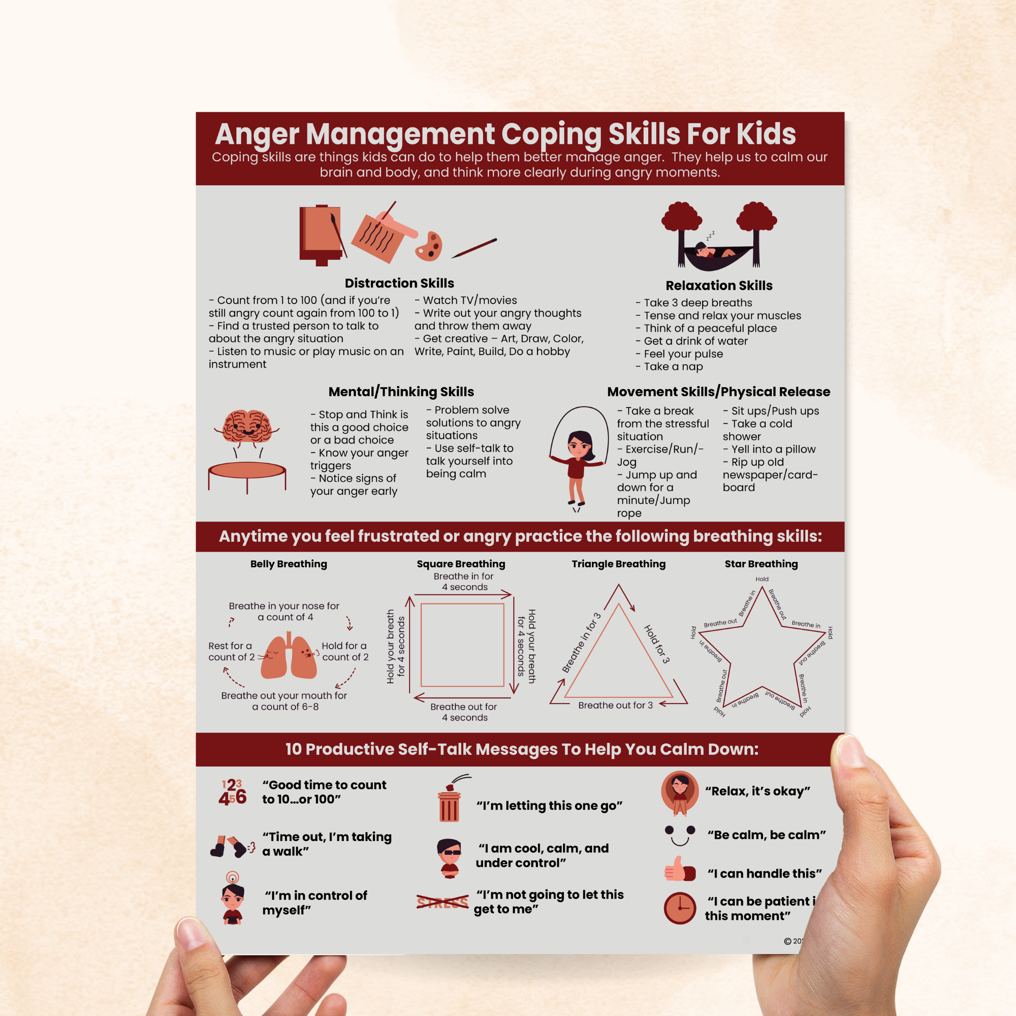 Anger Coping Skills for Kids – Mental Health Center Kids