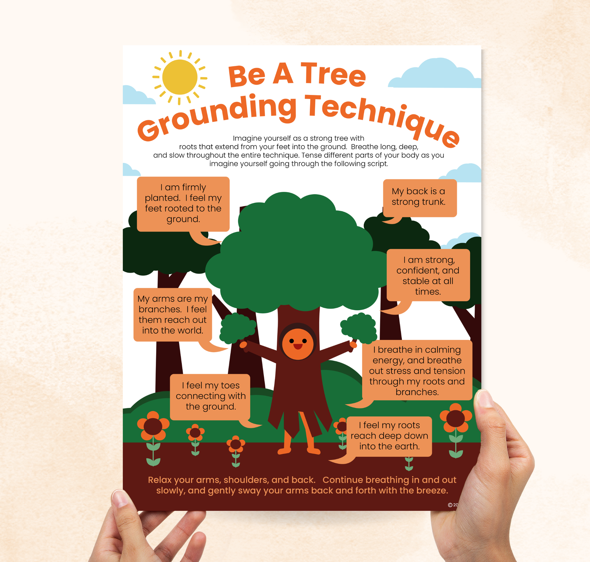 be a tree grounding exercise