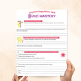 DBT Building Mastery Worksheet – Mental Health Center Kids