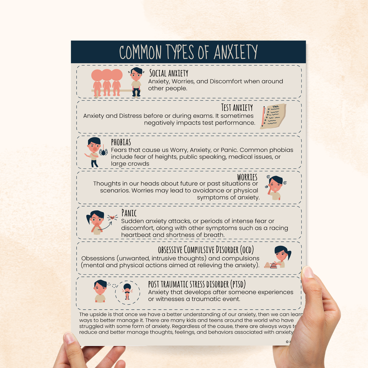 Coping Skills for Anxiety Bundle (PDF) – Mental Health Center Kids