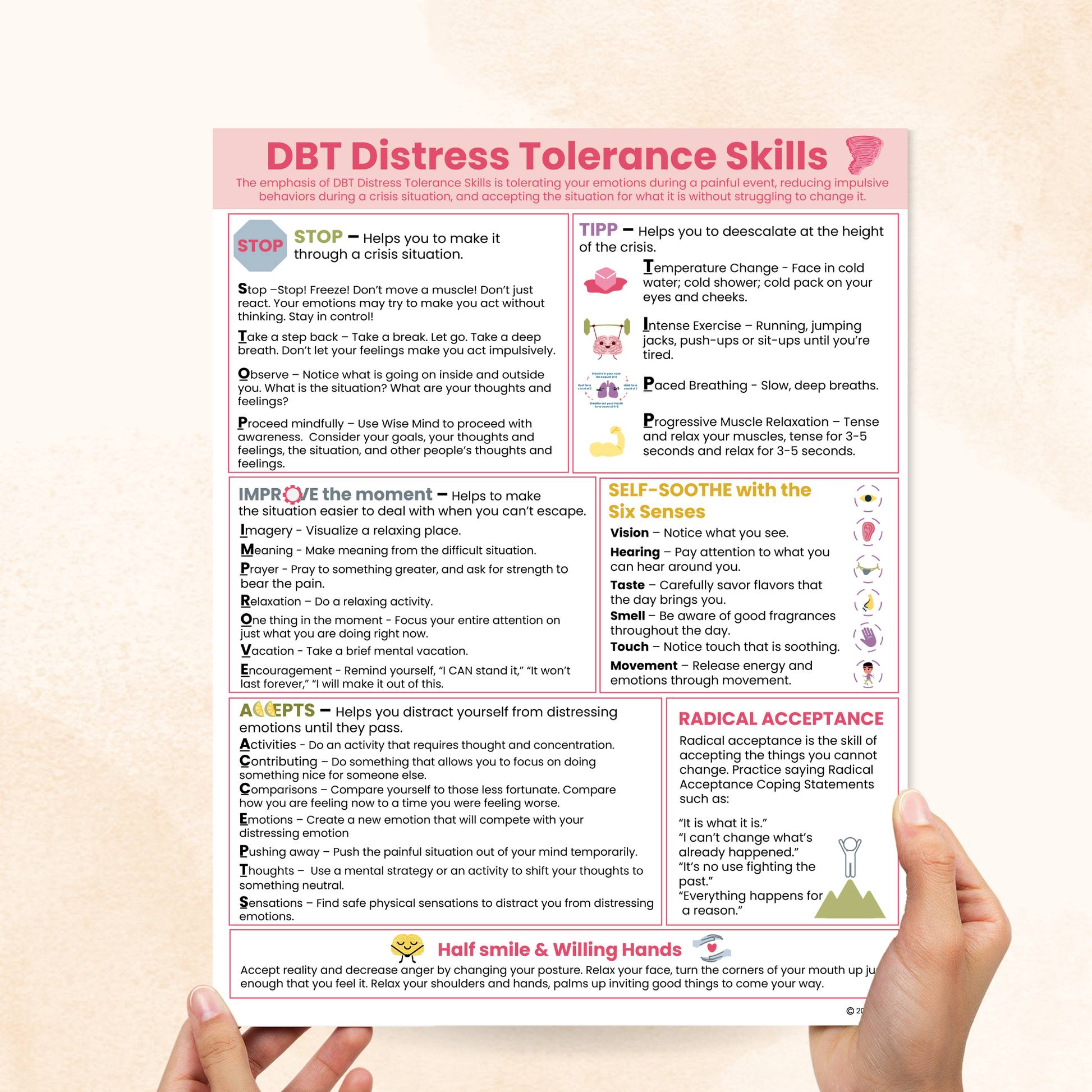 DBT Distress Tolerance Skills (PDF)