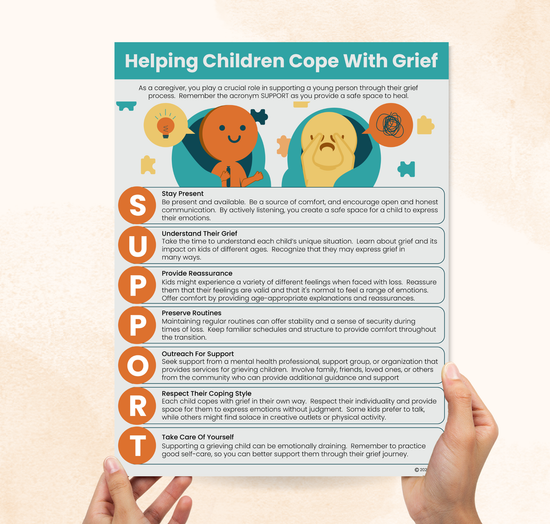 Helping Children Cope With Grief – Mental Health Center Kids