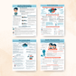 healthy habits for kids posters bundle handouts