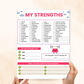 strengths worksheet for kids