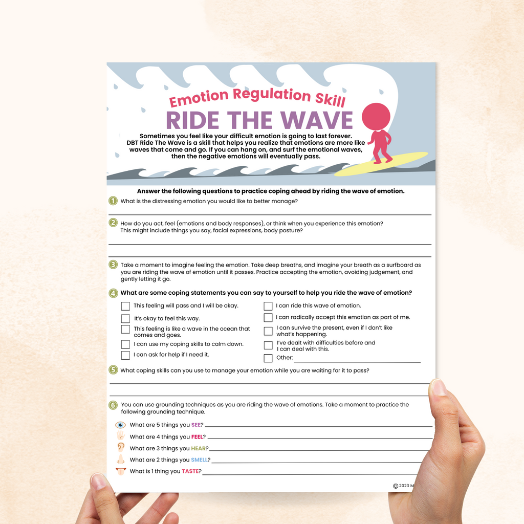 dbt ride the wave worksheet