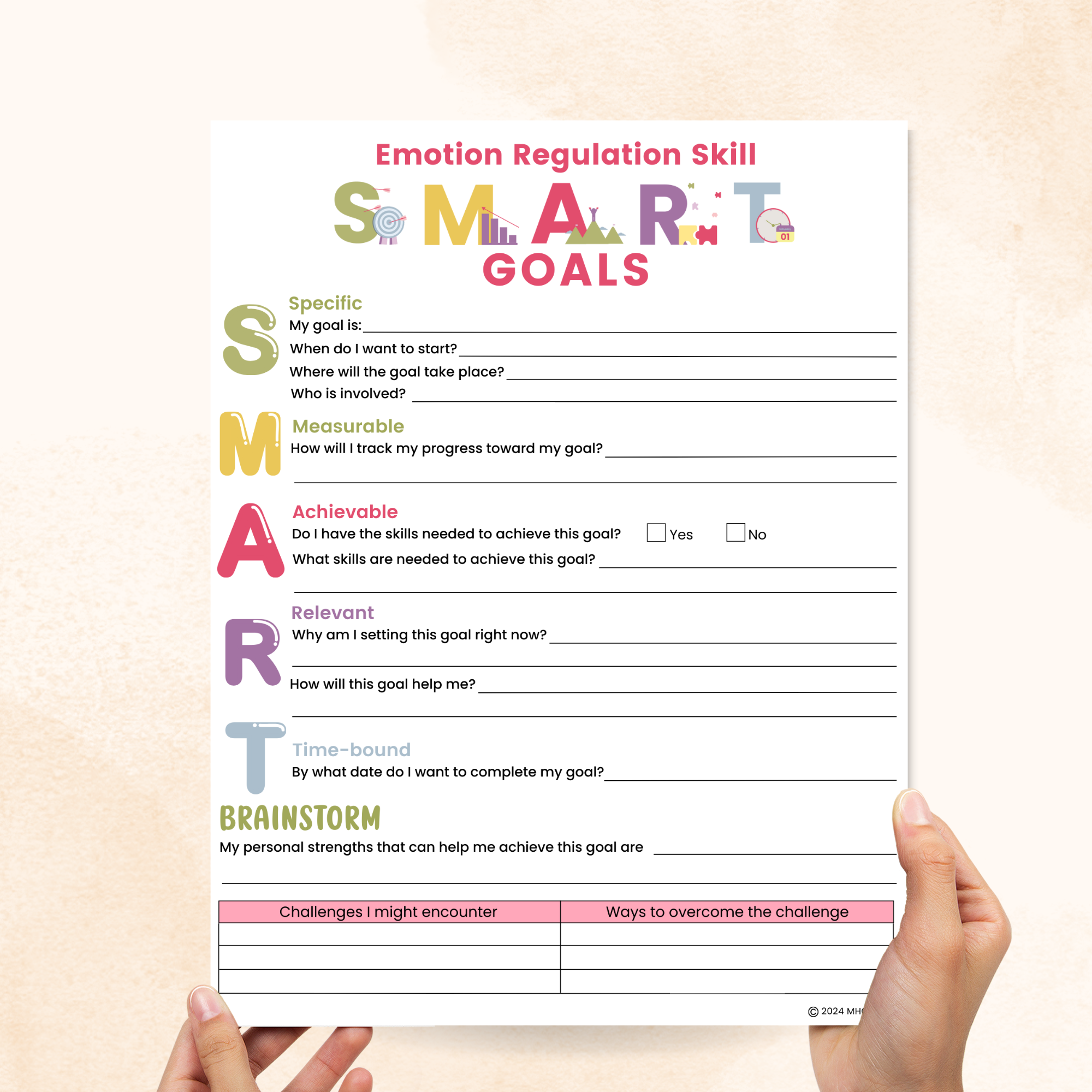 dbt-smart-goals-worksheet-mental-health-center-kids for Free Printable Dbt Chain Analysis Worksheet DBT SMART Goals Worksheet – Mental Health Center Kids for Free Printable Dbt Chain Analysis Worksheet