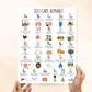 Self-Care Alphabet Poster