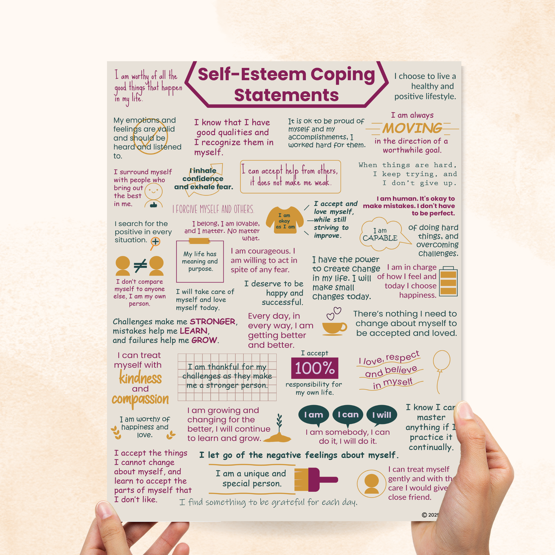 Positive Affirmations for Self-Esteem