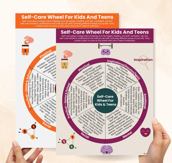 Self Help Wheel Worksheet.pdf Self-Care Wheel (PDF) – Mental Health Center Kids